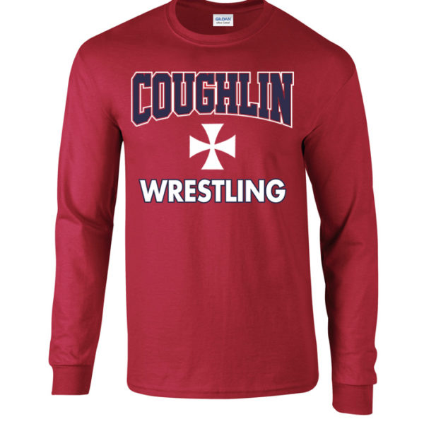 Adult Long Sleeve T Shirt Coughlin Wrestling Online Store